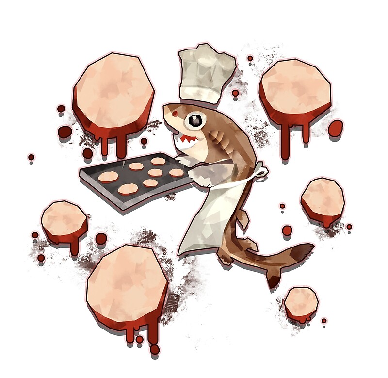 "Cookie Cutter Shark" by stormful | Redbubble