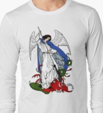 ST MICHAEL THE ARCHANGEL (2) Long Sleeve T-Shirt