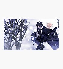 Fate Zero Saber and Kiritsugu Emiya Photographic Print