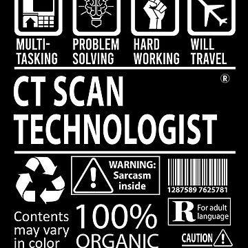 Ct Scan Technologist - Multitasking Ninja Essential T-Shirt for Sale by  AuraGlowT