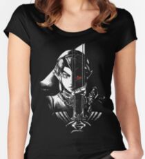 A Hero's Dark Reflection Women's Fitted Scoop T-Shirt