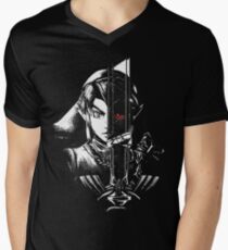 A Hero's Dark Reflection Men's V-Neck T-Shirt