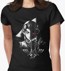 A Hero's Dark Reflection Women's Fitted T-Shirt