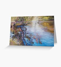 'Swirls & Ripples - Goulburn River' Greeting Card