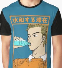 Initial D - Keisuke Takahashi 'Stay Hydrated' Graphic T-Shirt