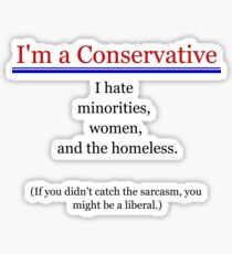 I'm a Conservative Sticker