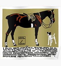 1912 Ludwig Hohlwein Reiterplakat Poster