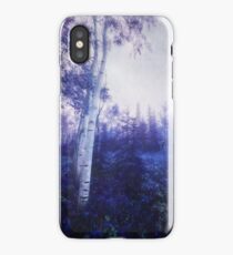 Wander trough the foggy forest iPhone Case/Skin