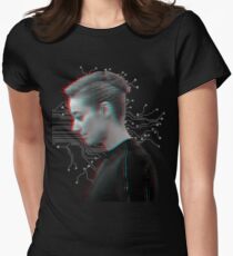 Dunkle Materie - Das Android 3D Tailliertes T-Shirt