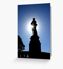 At the going down of the sun Greeting Card