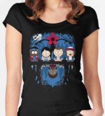 Camiseta entallada de cuello redondo Stranger Park