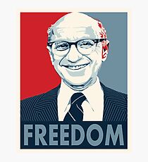 Lámina fotográfica Milton Friedman