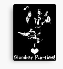 Pulp Fiction Slumber Party! Canvas Print