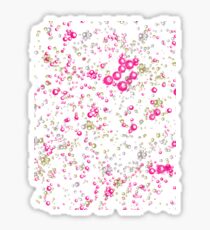 Champagne & Pink Bubbly Sticker