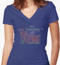 Arduino Leonardo Reference Design Fitted V-Neck T-Shirt