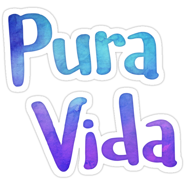 "Pura Vida" Stickers by hilary4 | Redbubble