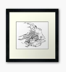 Raasay- Exploded Framed Print