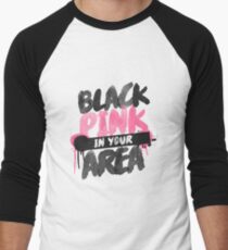 BLACKPINK in your area Men's Baseball ¾ T-Shirt