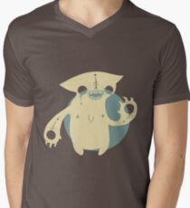 Monster Cat Men's V-Neck T-Shirt