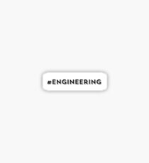 #Engineering Sticker
