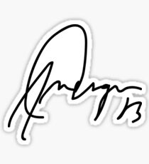 USWNT ALEX MORGAN SIGNATURE Sticker