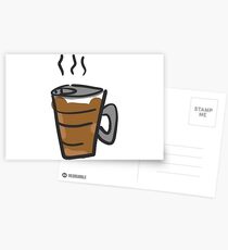 Starbucks Coffee Drawing Postcards Starbucks Coffee Drawing Postcards