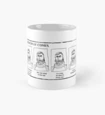 Ernest Hemingway-Comic-Becher Tasse