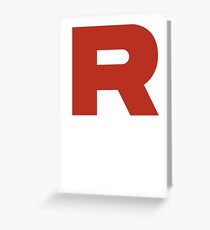 Team Rocket Greeting Card