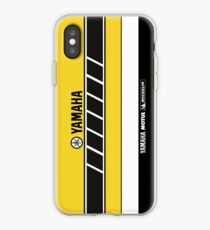 Team Yamaha Black and Yellow iPhone Case