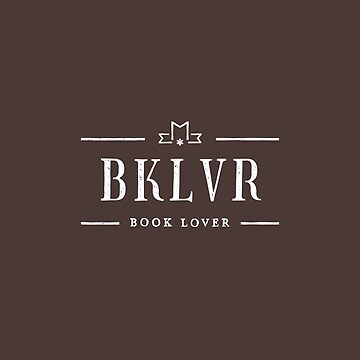 Artwork thumbnail, BKLVR Book Lover Minimalist by geek-updated