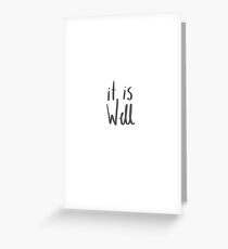 Christian Quote Greeting Card