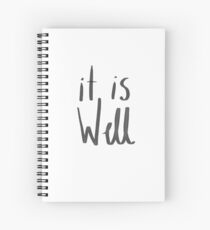 Christian Quote Spiral Notebook