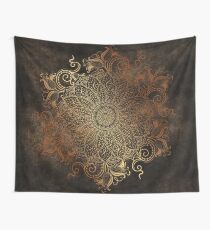 Tela decorativa Mandala - Cobre