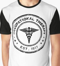 Occupational Therapy Vintage Stamp Graphic T-Shirt