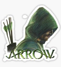 Green Arrow Sticker