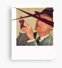 they have a connection Canvas Print