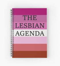 The Lesbian Agenda Spiral Notebook