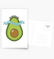 Its an avocado! Postcards