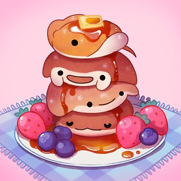 Artwork thumbnail, Fluffy sea pancakes by pikaole