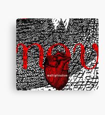 november = multiplication Canvas Print