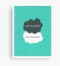 Wifi Password Canvas Print