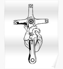 Heart of Cycling Poster