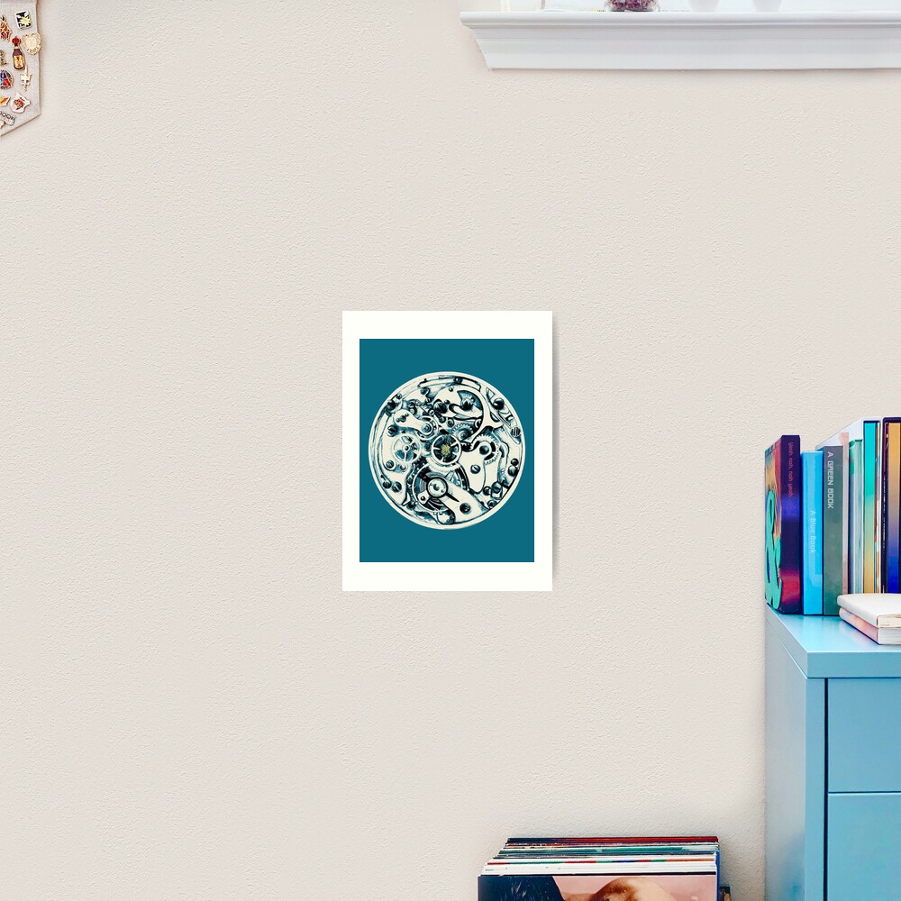 Clockwork Pineapple Art Print