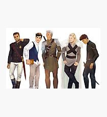 Men from Throne of Glass Photographic Print