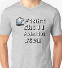 Turn-Based Battle Menu Unisex T-Shirt