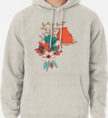 Botanisches Muster 010 Hoodie