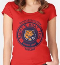 Sagat's Muay Thai 2 Women's Fitted Scoop T-Shirt