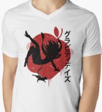 Discovery of Gravitation Men's V-Neck T-Shirt