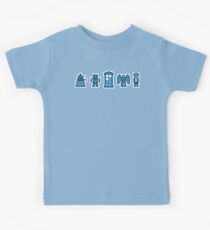 Time and Space Invaders Kids Tee