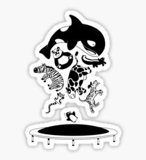 Bouncing Animals Sticker